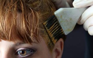 О вреде на волосы химических красителей